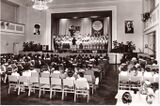 Pioneer choir "August Bebel" Zwickau of the pioneer house "Wilhelm Pieck" in Zwickau (Schwanenschloß)